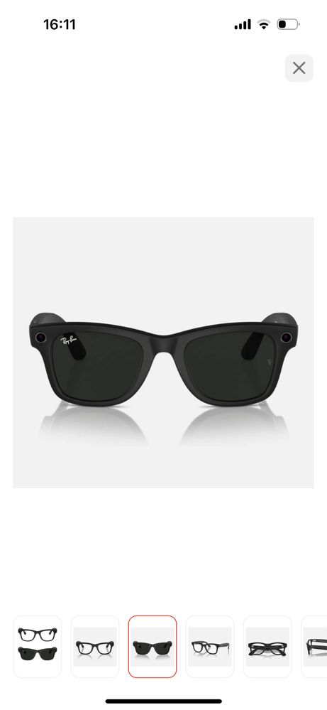 Ray-ban Meta Хамелион очки