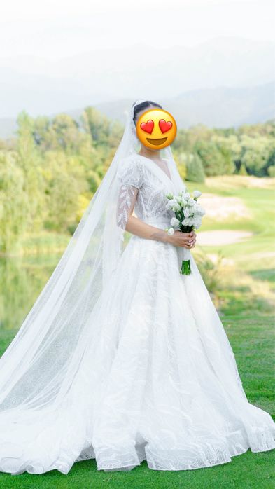 Продается свадебное красивое платье