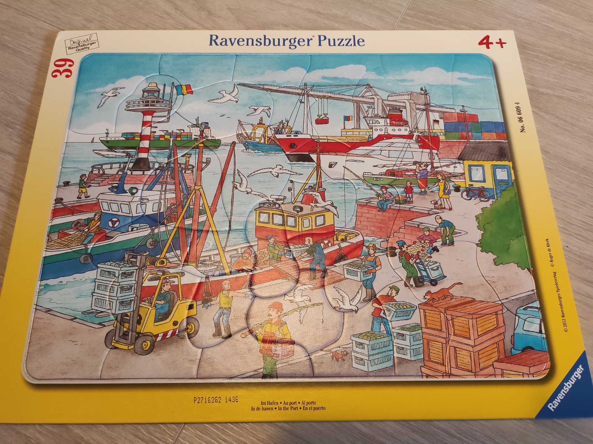 Puzzles Ravensburger pentru copii 4+ diverse modele, ca noi!