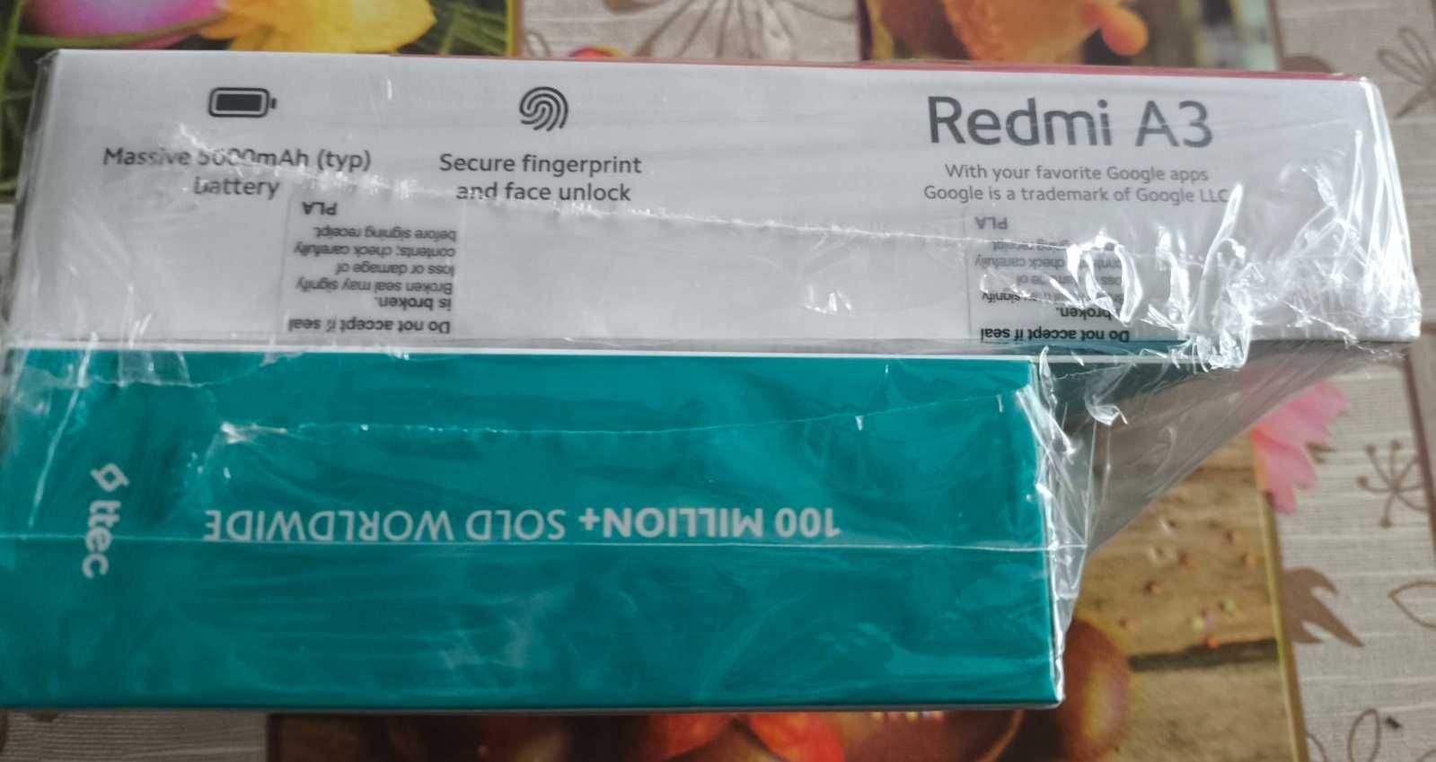 Redmi A3 64GB 3GB RAM + Слушалки ttec