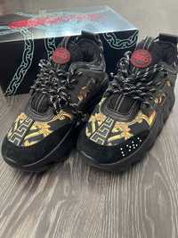 Versace Chain Negru LUXURY l Comozi l Full Box