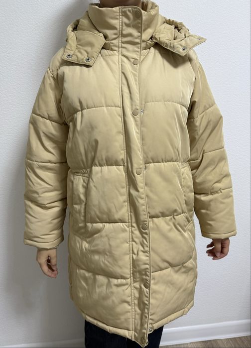 Зимняя куртка женская, размер L oversize
