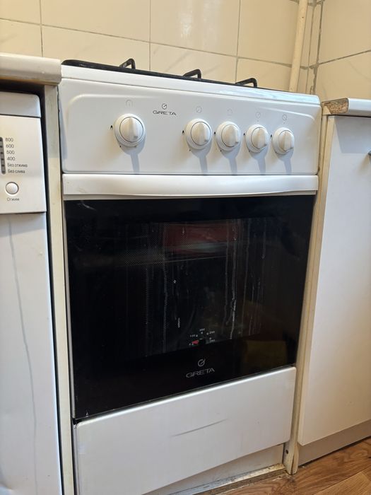 Газовая плита с духовкой, б/у