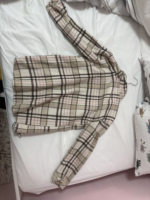 Карирана риза с дълъг ръкав