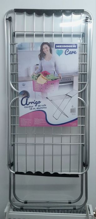 Uscator de rufe extensibil, aluminiu