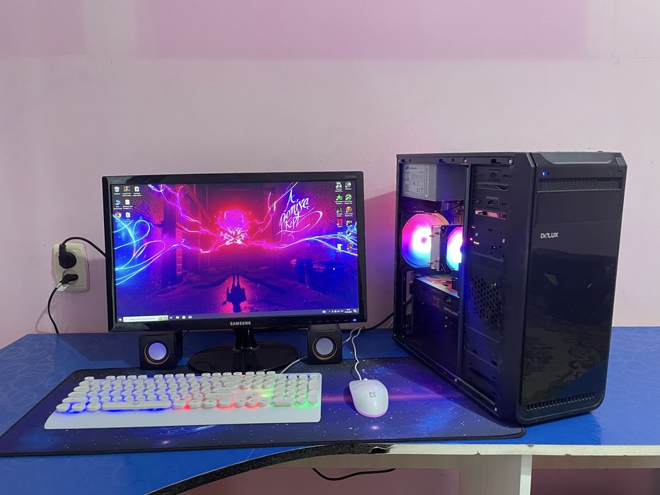 Компьютер на i7-4770 Rx 570 Озу 16gb Игровой компьютер, для работы