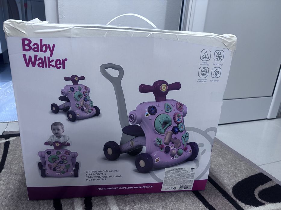 Уокър/проходилка Huanger Baby Play 5 в 1