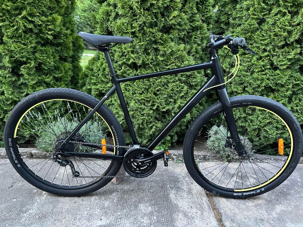 Bicicleta de Oras CUBE HYDE cadru Aluminiu XL frane hidraulice