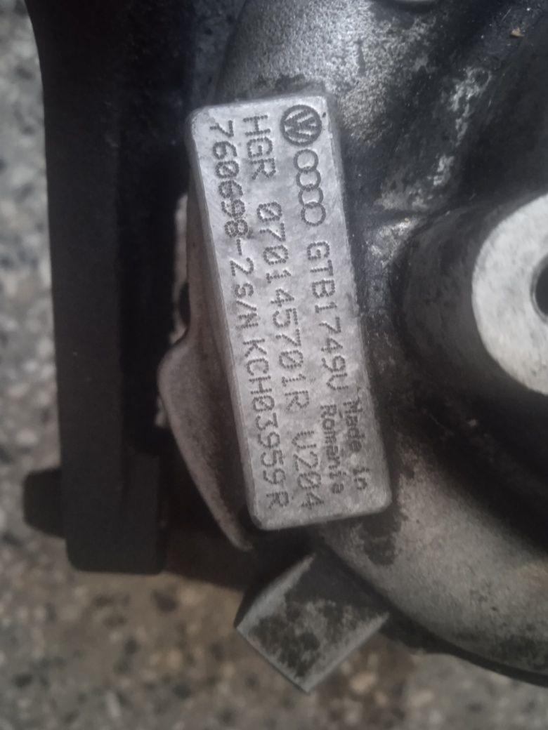 Турбина GTB 1752V за Vw Transporter T5 2.5 TDI 130к.с.