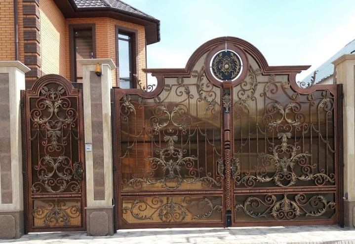Ворота Ковка Навесы Забор Откатные Распашные Ворота Калитка Варота
