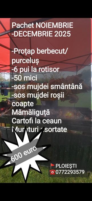 Proțap ,Grătar ,Platouri reci