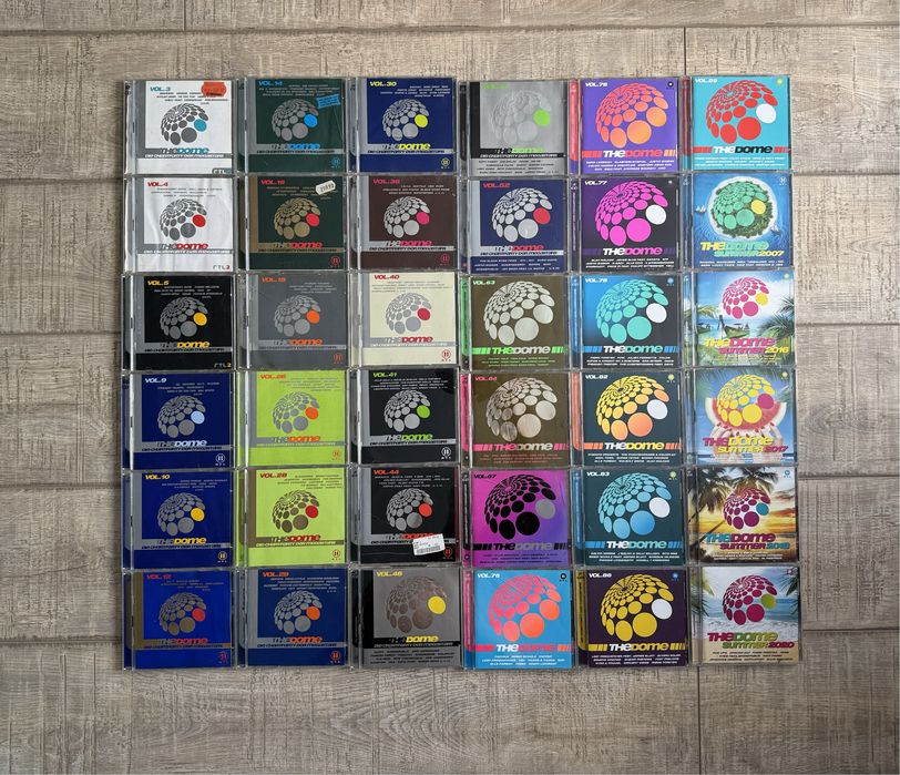 Lot 36 cd-uri originale compilatii - The Dome