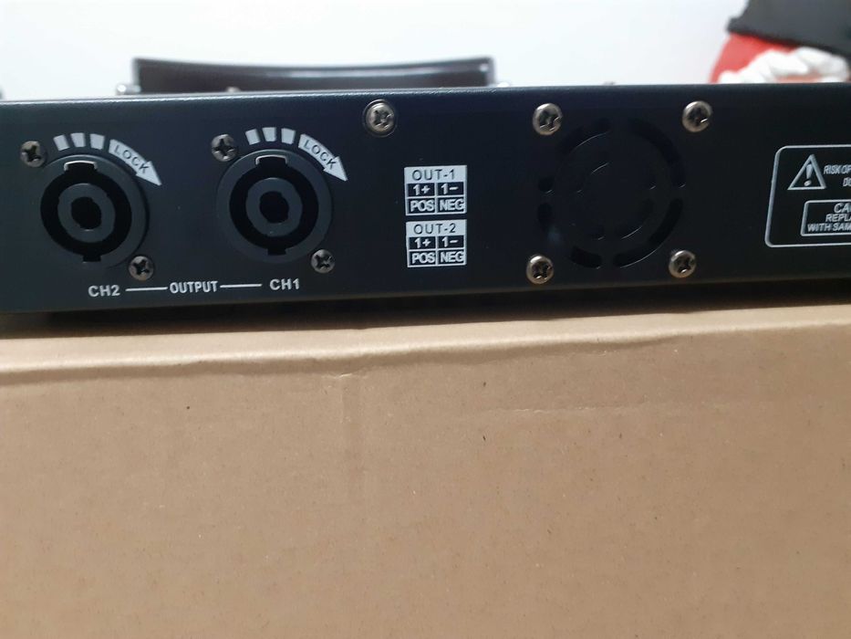 Statie de amplificare stereo 400w