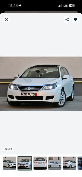 Renault Latitude -2012-Initiale Paris-Masaj-Trapa-Bose