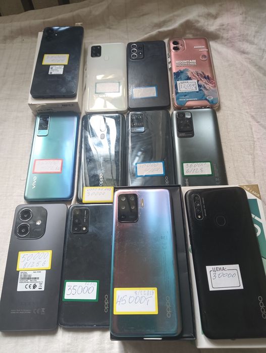 Смартфоны Samsung,xiaomi, oppo