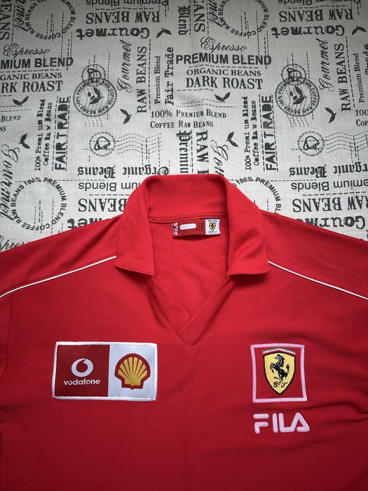FILA F1 Scuderia Ferrari Racing team Vintage original тениска.S