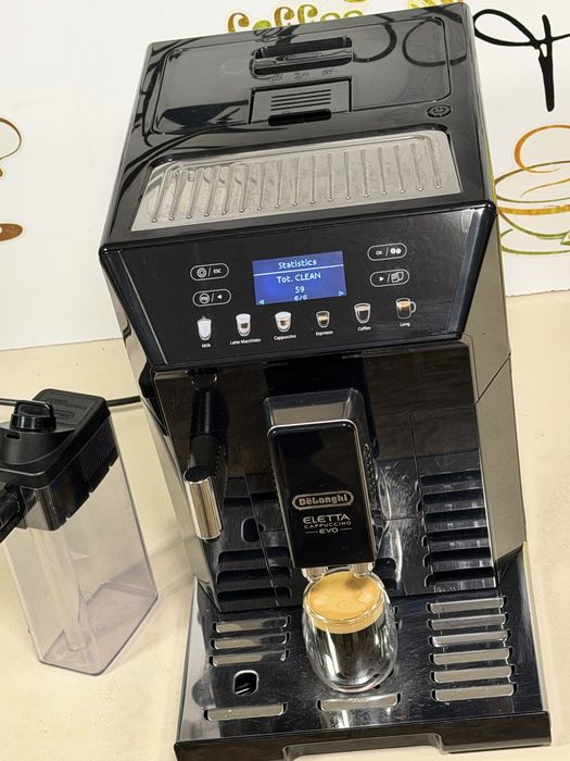 Кафемашина кафе автомат delonghi ELETTA cappuccino evo с гаранция