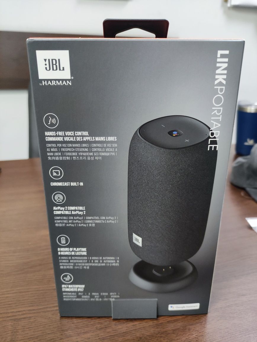 JBL Link Portable, Нова Bluetooth/WiFi колонка с батерия!