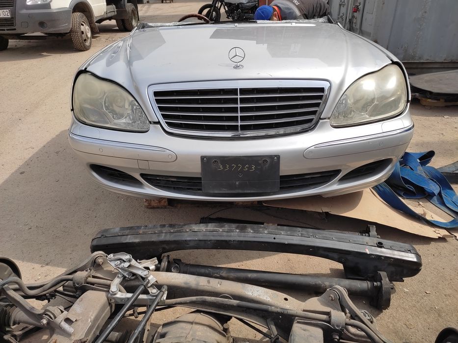 W220 лиса Япония распил Мерседес авторазбор m113 5l контрактный двигат
