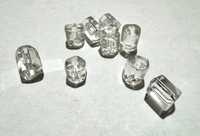Margele din sticla de Murano, Cristal, Ø 6mm, HAND-MADE (1000 buc)