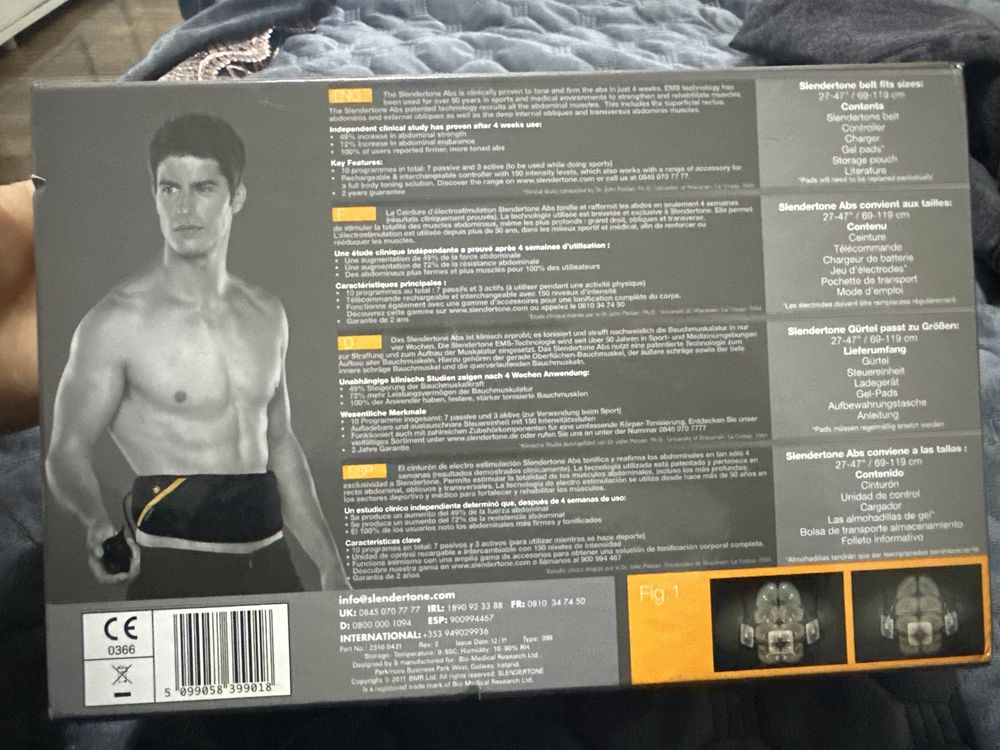Vand aparat de musculatura-slabit