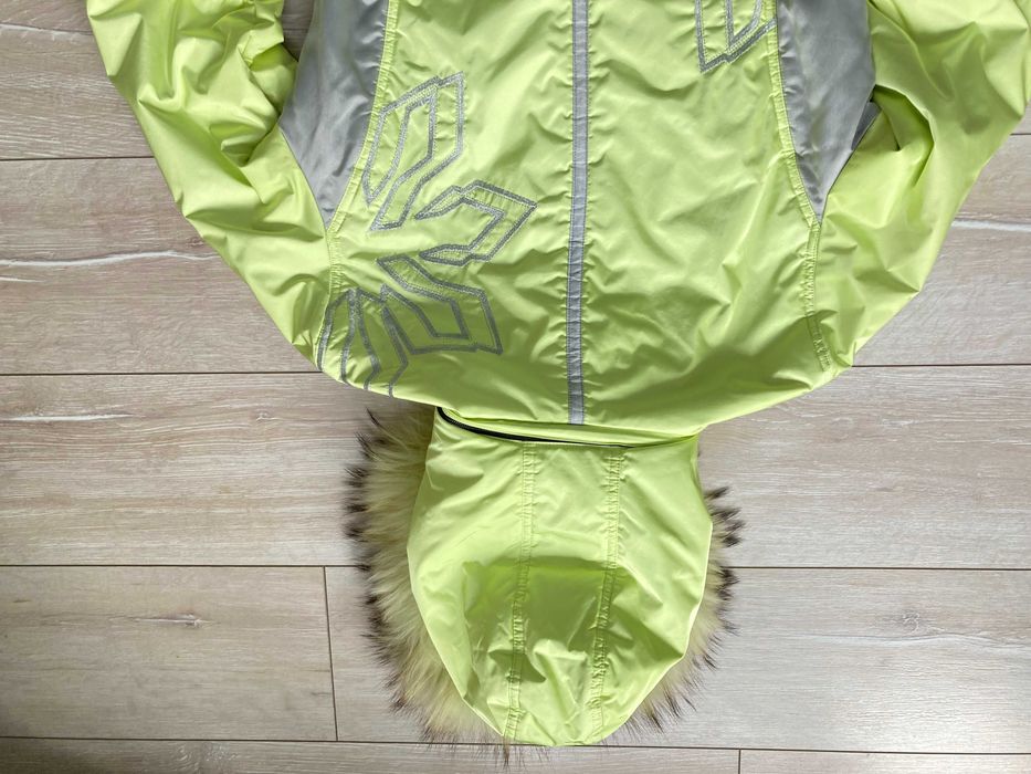 SPORTALM женско ски яке скиорско с естествен косъм размер 38 / S