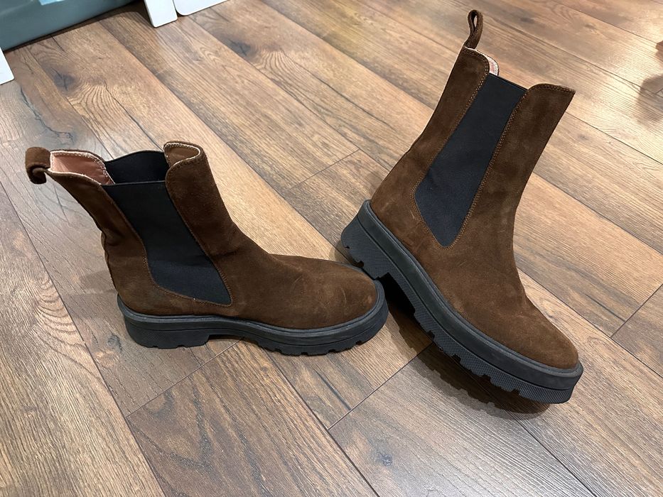 Boss - дамски кожени боти