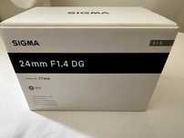 Obiectiv Mirrorless Sigma 24mm F1.4 DG Full Frame Sony Alpha Impecabil