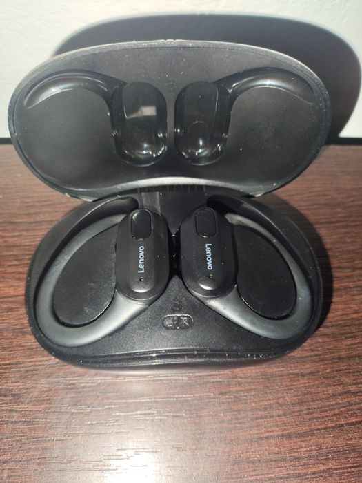 Casti wireless Lenovo XT80, powerbank 500mAh, impermeabile IPX5