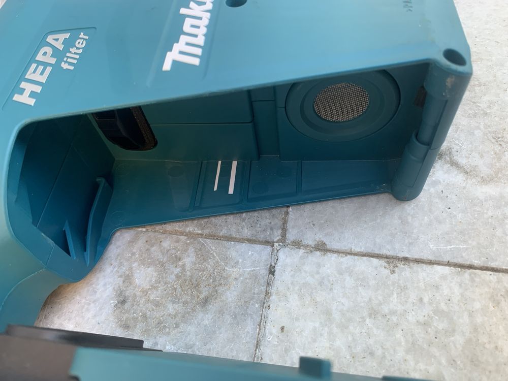Makita DX08/36V/система за прахо улавяне/хепа