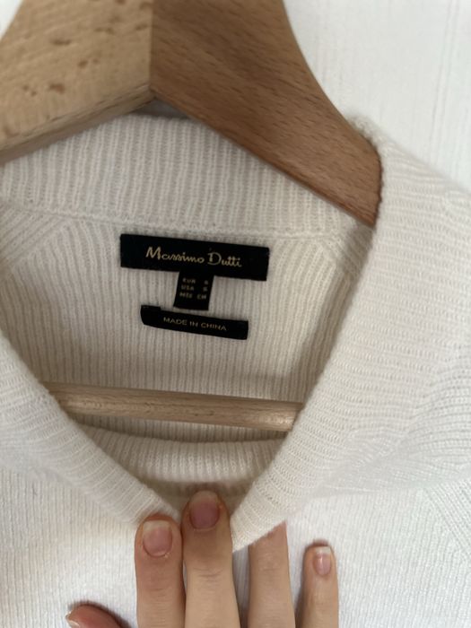 Massimo dutti страхотен пуловер 50% вълна S размер