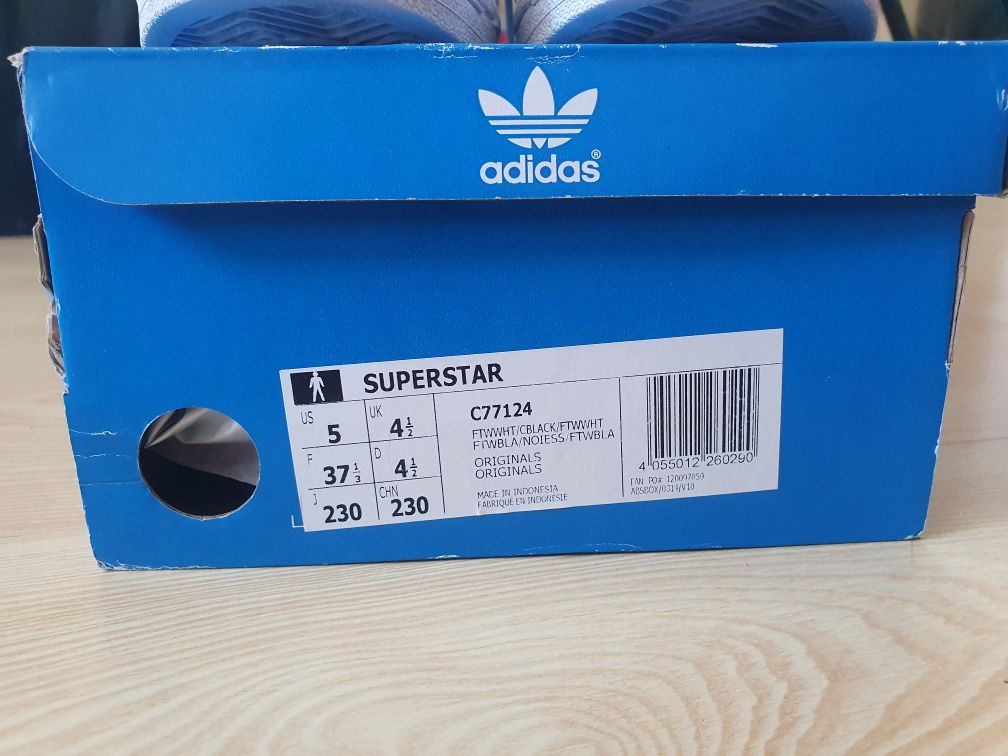 Adidas Superstar 37 ⅓