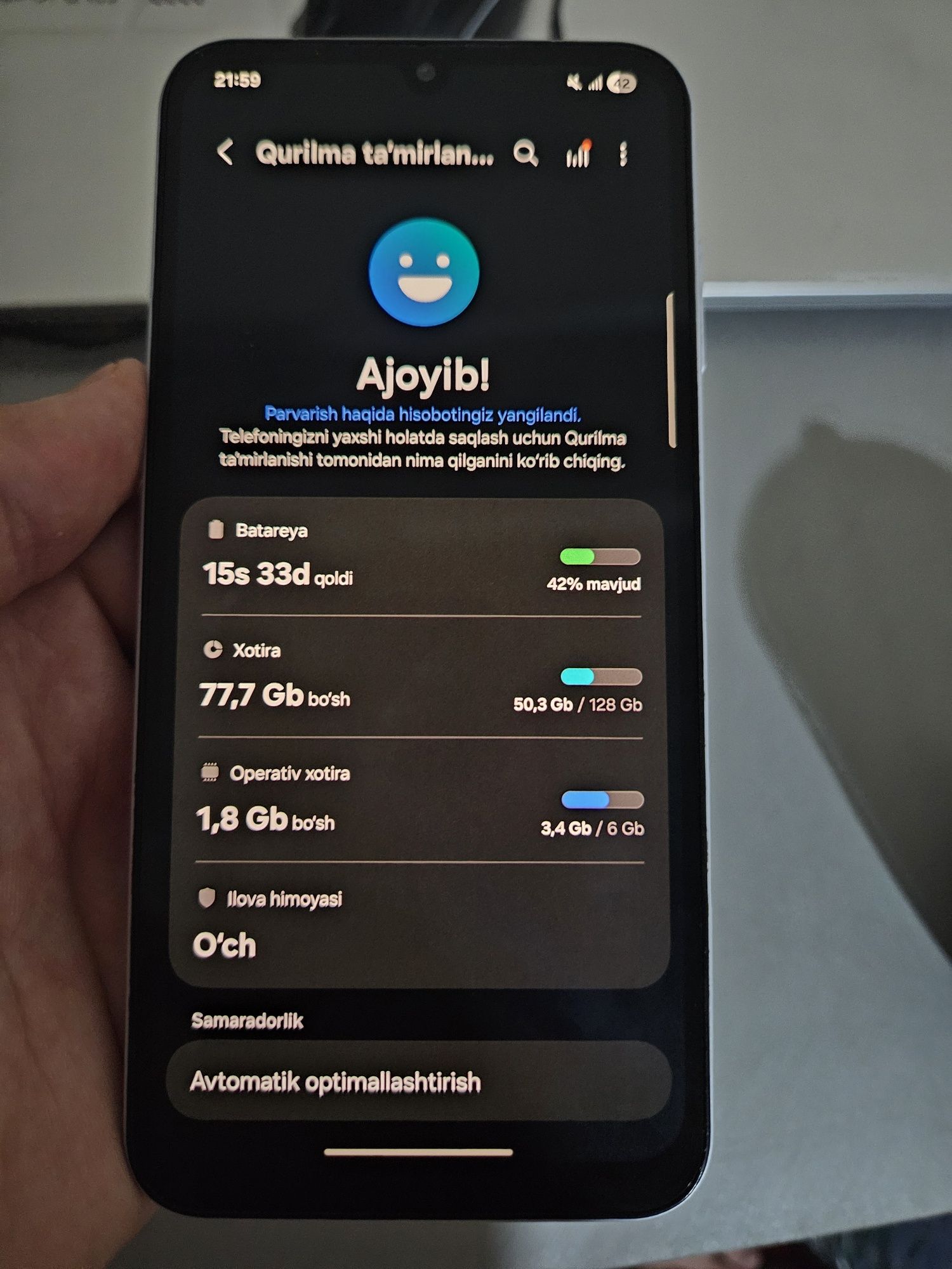 Samsung A25 5g 6/128