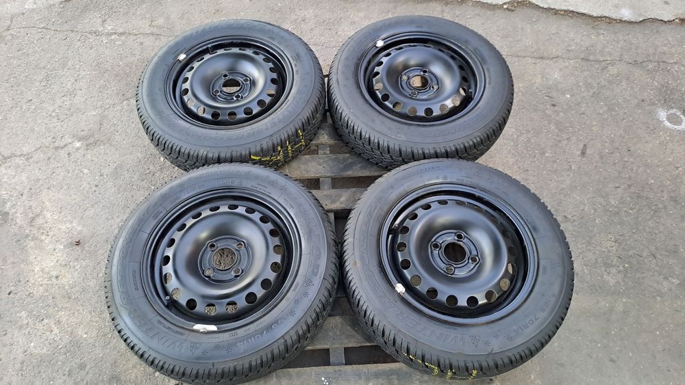 VW UP/ SKODA CITIGO 4бр. 14" 4Х100мм Джанти със Зимни гуми 165/70/14