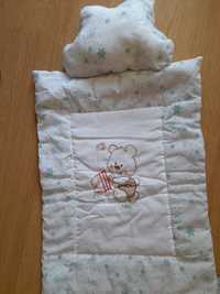 Завивка и възглавница за бебе