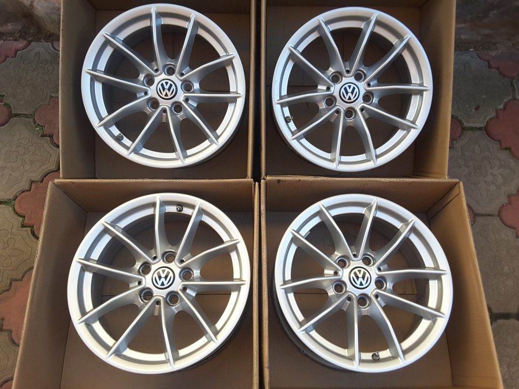 jante aliaj 16; 5x112; Vw Tiguan, Passat b6, b7, b8, Sharan