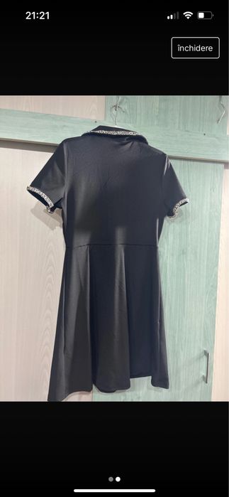 Rochie neagra scurta