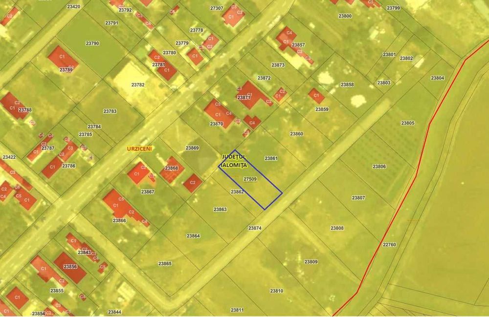 teren de vanzare URZICENI