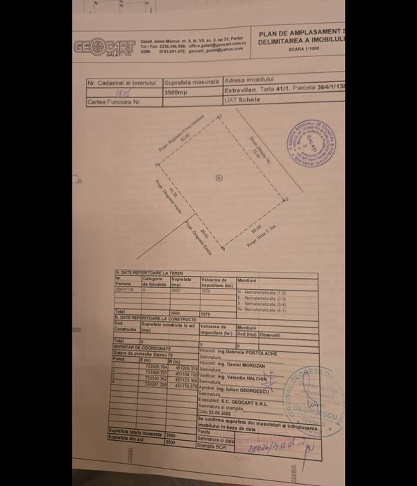 Vând casa bătrânească Schela și teren Schela - Negrea Galați