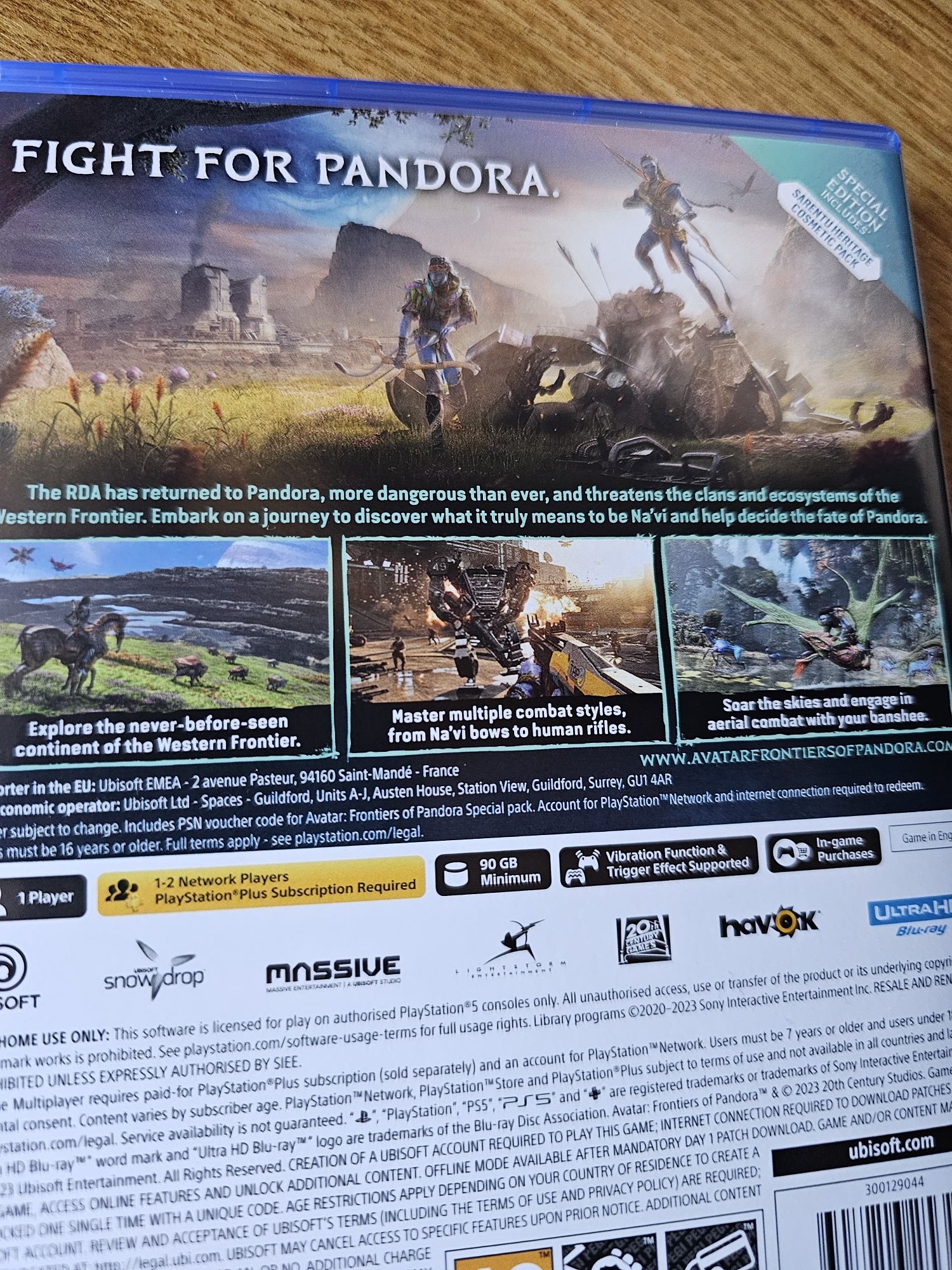 Avatar PS5 Special Edition , Extra digital content , season pass , dlc