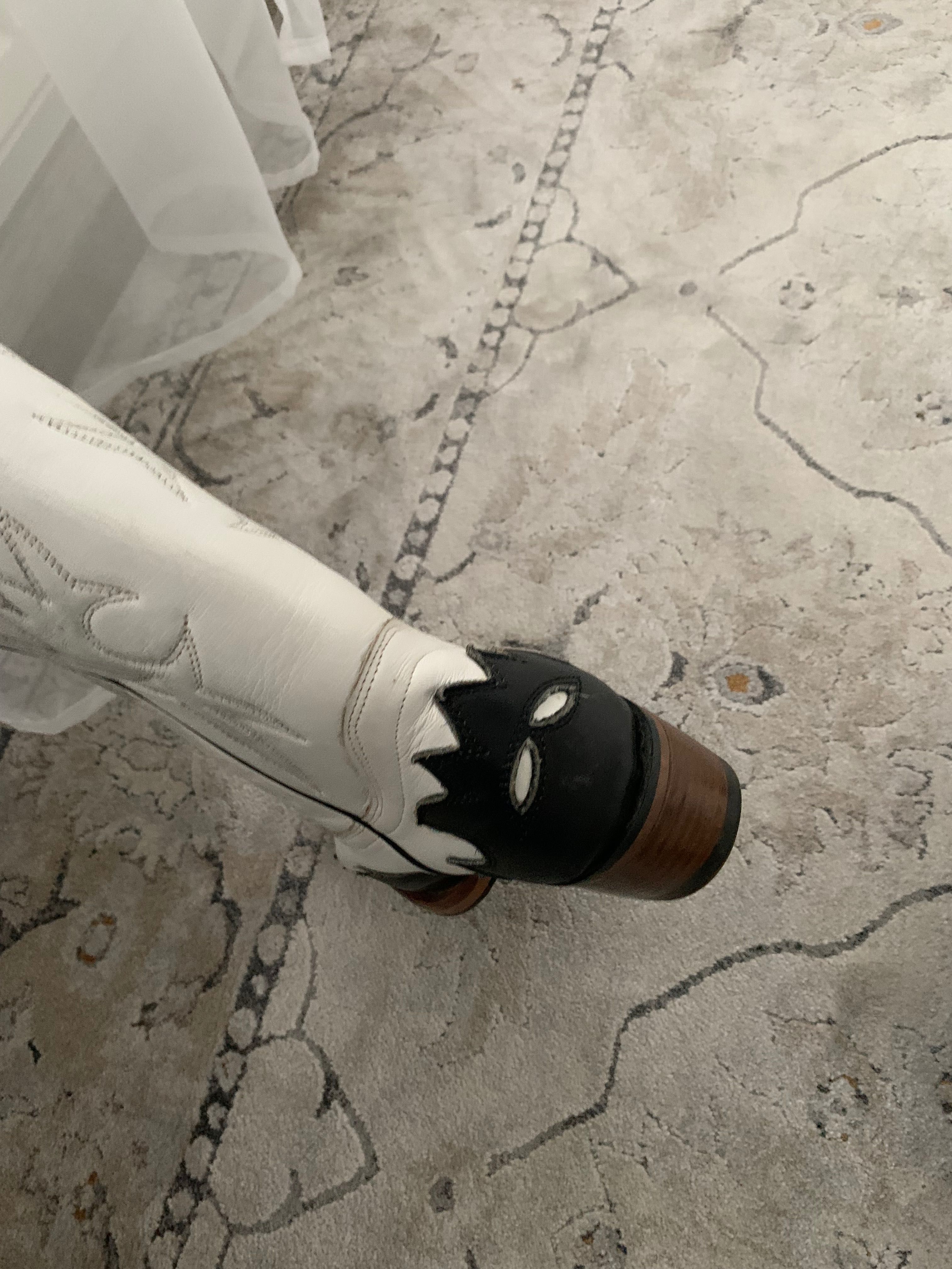 cowboy boots de piele de la harley davidson
