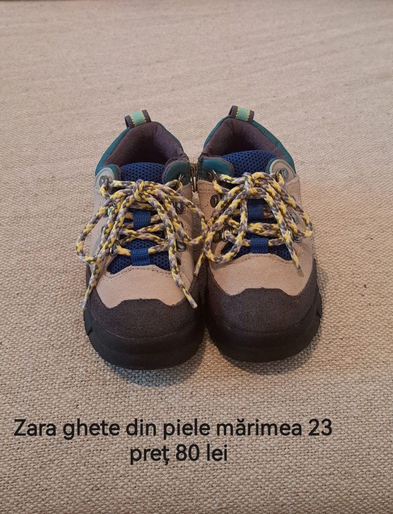 Ghete Zara din piele