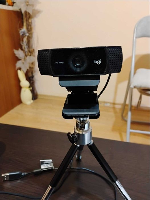 LOGITECH C920+Микрофон+Стойка за Микрофон