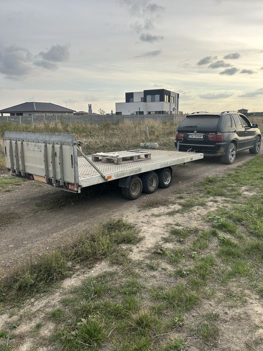 Vand trailer utilaje 3,5 t Timisoara