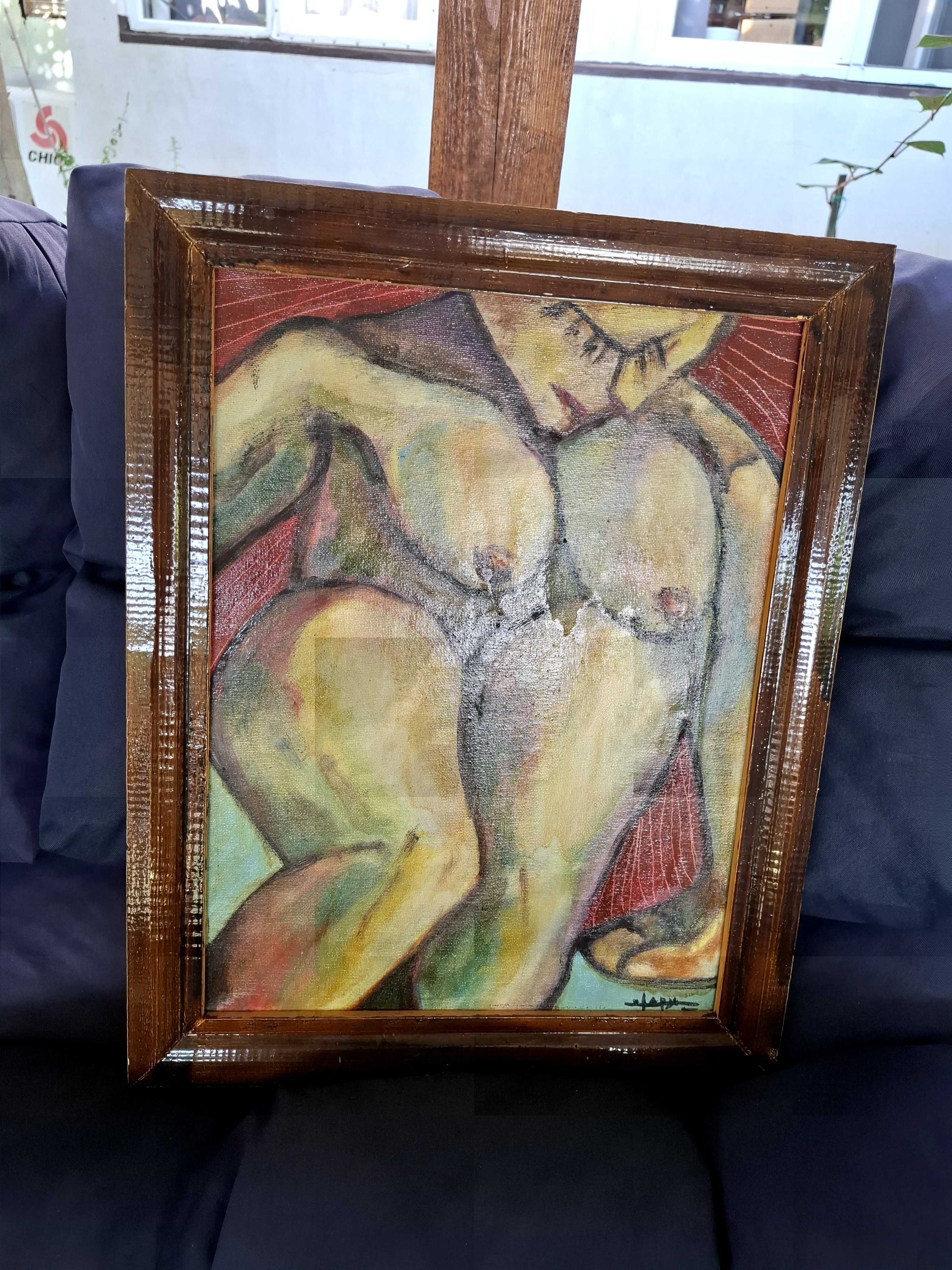 Авторска картина "Сън", 40/30, с рамка