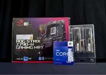 Intel Core i9-13900KF New + G.Skill 64GB+ ROG Strix Z790-H Gaming WiFi
