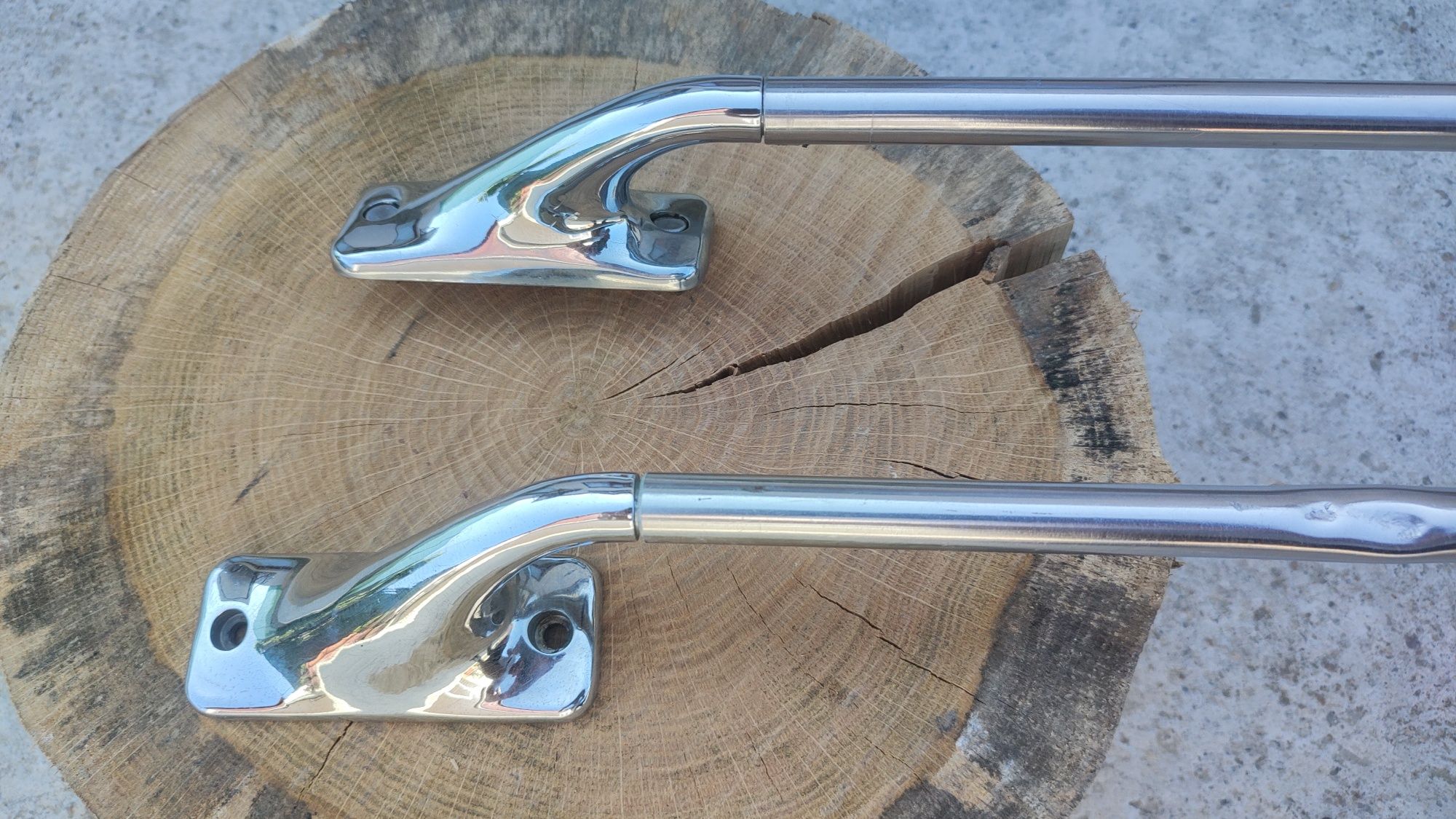 Set șine plafon longitudinale din inox Dacia 1300/1310/Sport