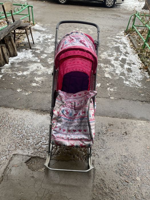 Санки с колесиками