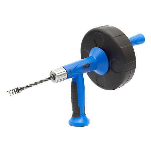 Спирала за отпушване 7.5 м, съвместима с бормашина, за тръби 30-50 мм,