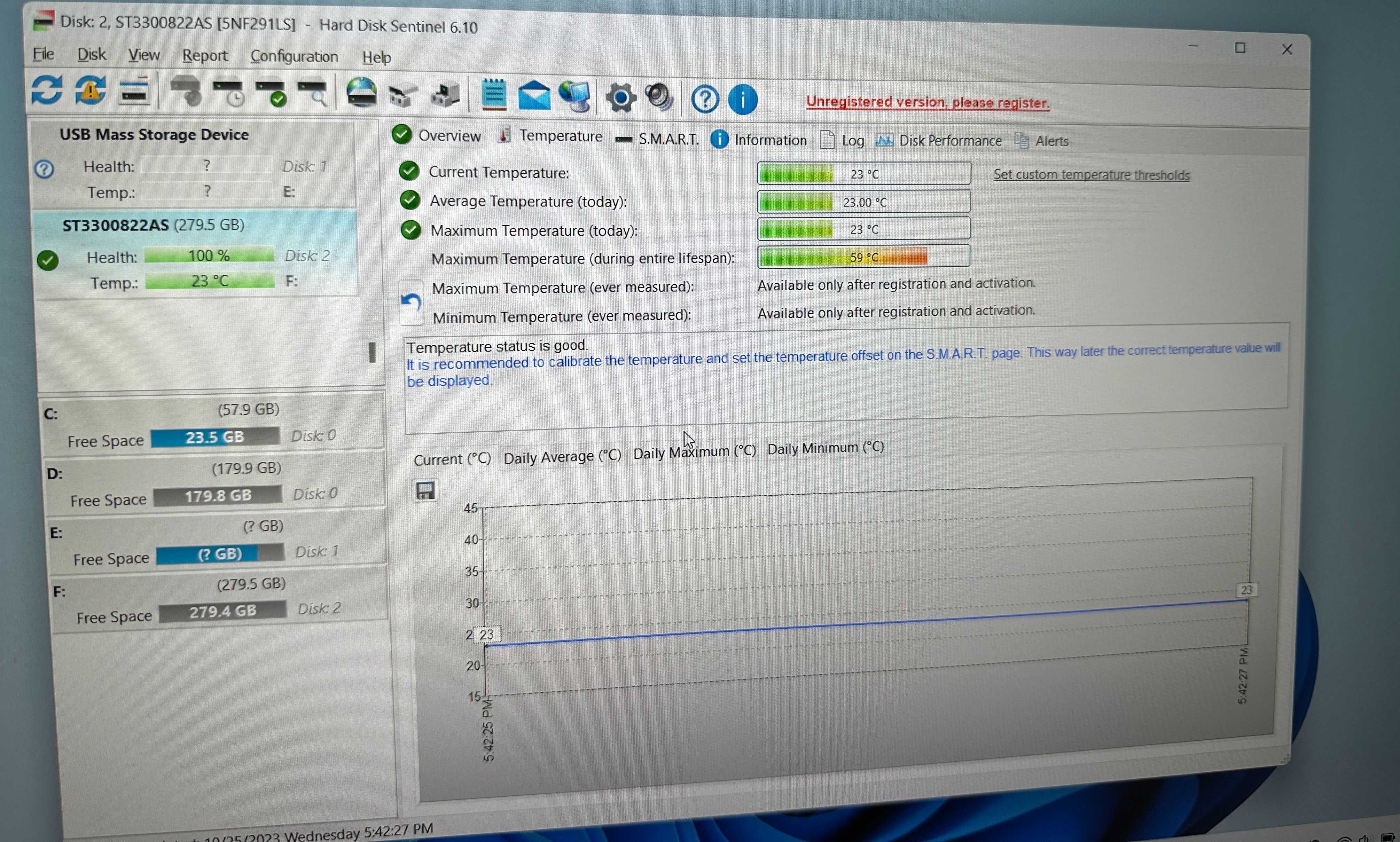 Hard Disk (HDD) 300 GB